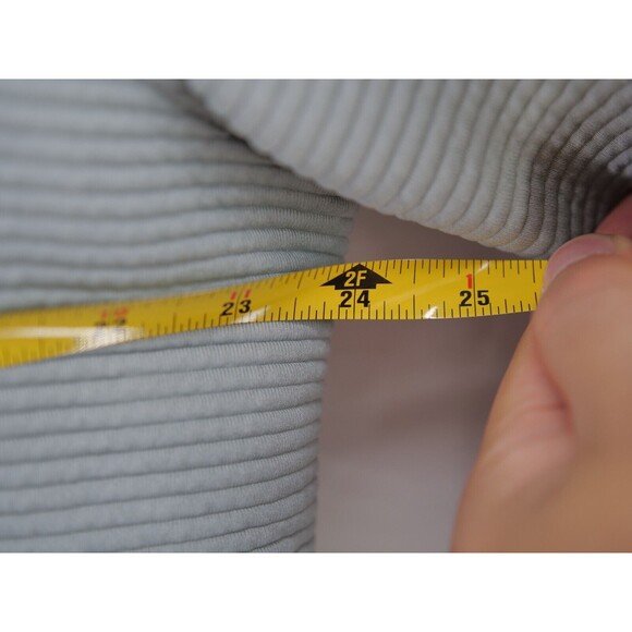 Footjoy 1/4 Zip Up Sweatshirt Men's Large‎ Pullover Gray Mind Over Matter - Picture 5 of 8